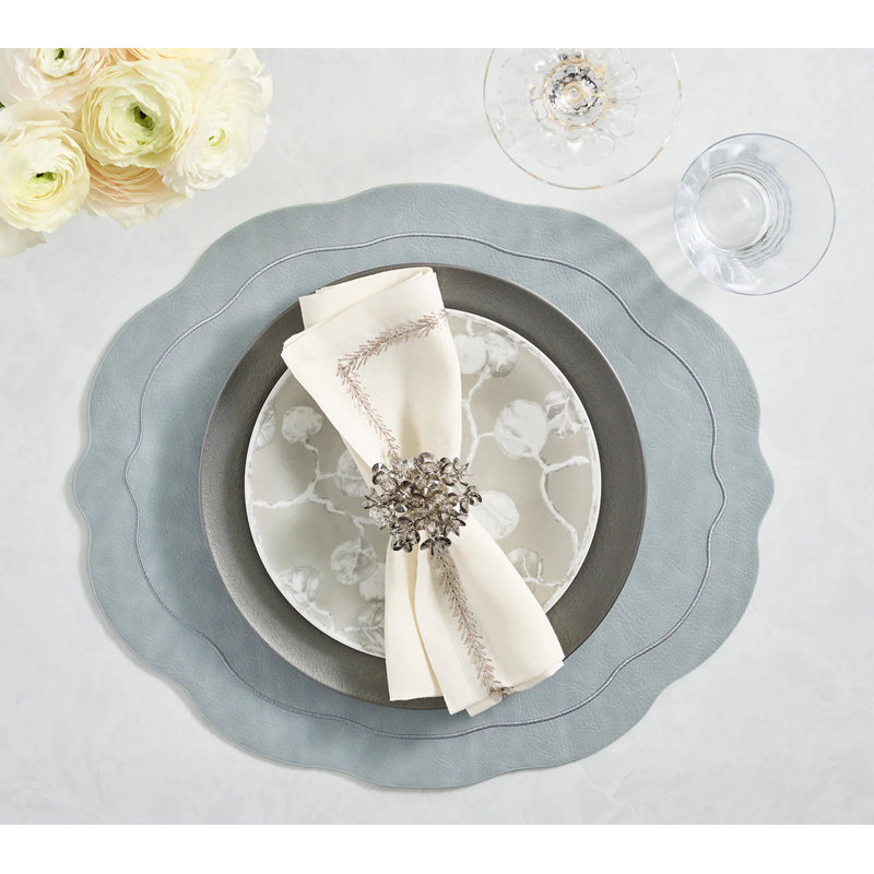 Tailored Placemat, Steel Gray