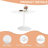 Dining Table For 4-6 People With Mdf Table Top, Pedestal Dining Table, End Table Leisure Coffee Table-1337071291-1338779467