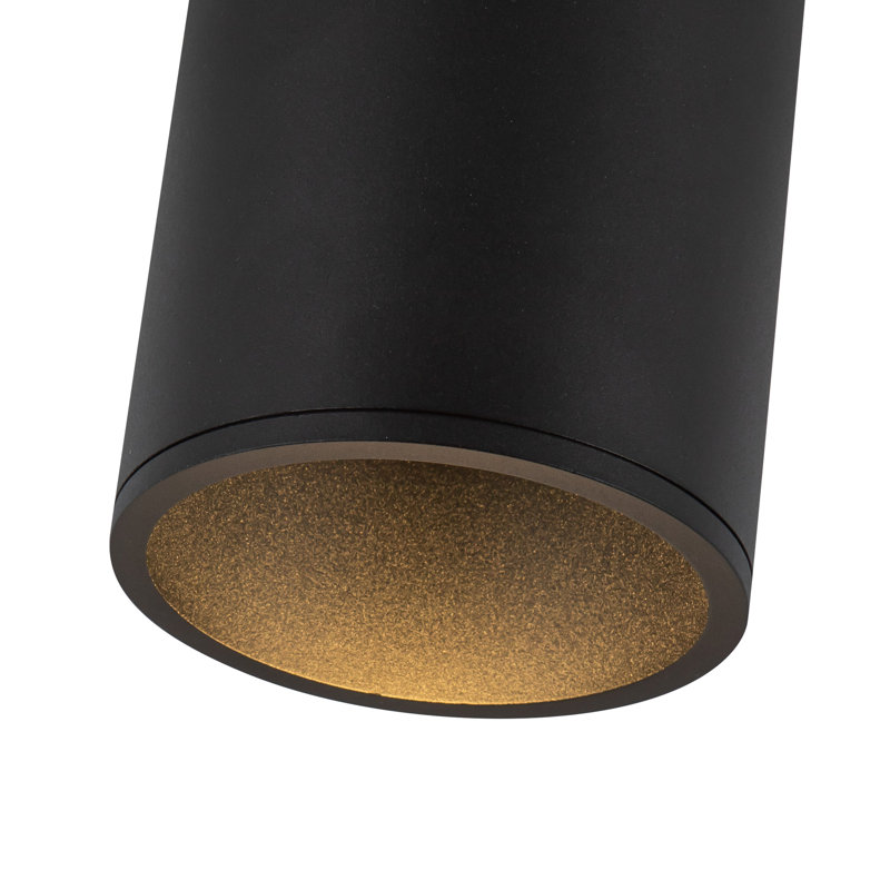 Lorna 1 - Light LED Pendant, Black