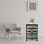 Commode de rangement roulante 4 tiroirs Kinnie