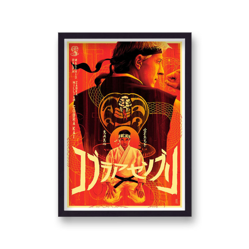 Cobra Kai Reimagined TV Poster - Single Picture Frame Print