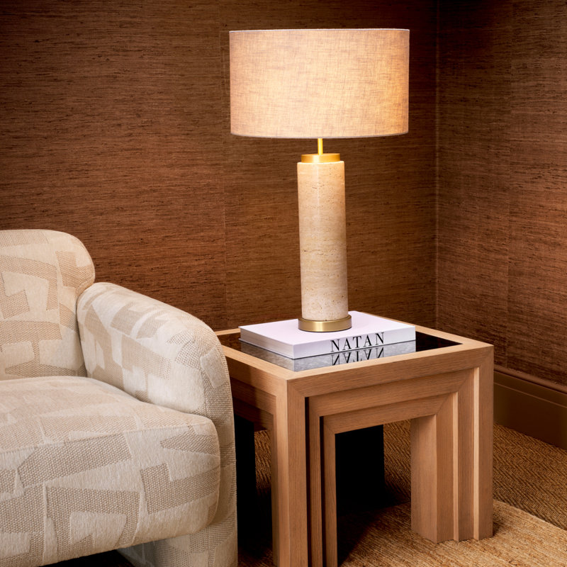 Metropolitan End Table, Natural Oak