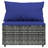 3 - Person Patio Conversation Set with Cushions-1636388151-1636388145