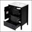24"Freestand Bathroom Vanity With Soft-Closing Drawers