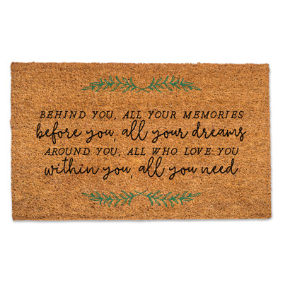 Tapis de porte Memories Dreams Love