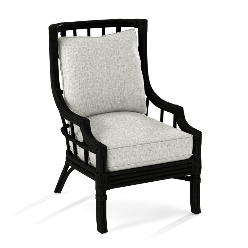 Seville Armchair, Kensington Traditional; 0611-66, Black