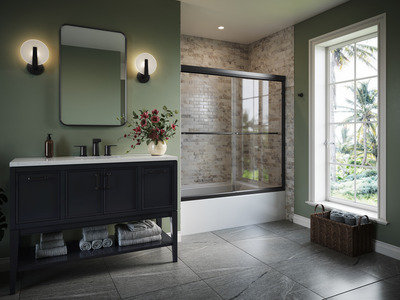 Hint One-Light Sconce, Matte Black