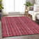 Premium Machine Washable Prisco Pink Rug