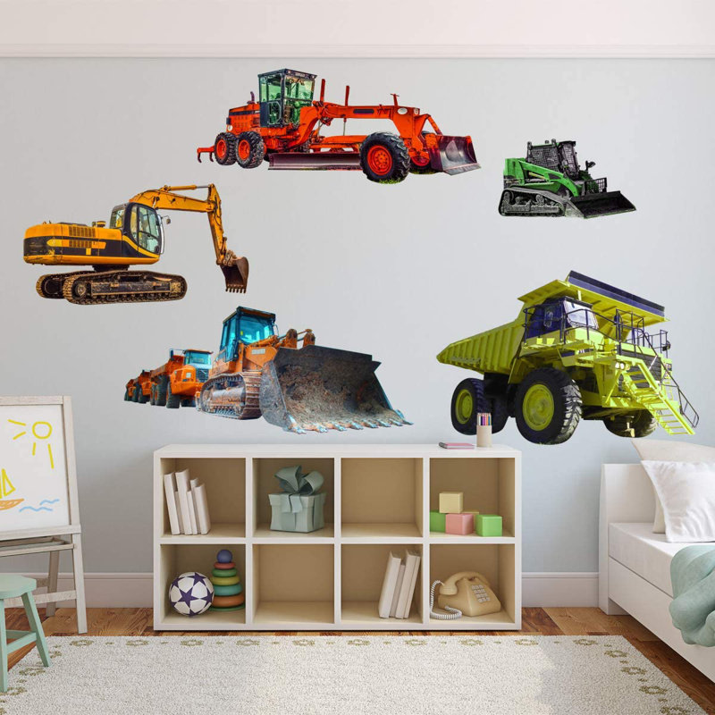 Transportation Non-Wall Damaging Wall Decal