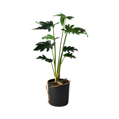 Plante artificielle en pot 17 po Philodendron