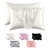 Satin Pillowcases for Skin and Hair, Set of 2, Satin Pillow Cases with Envelope Closure, Soft Breathable Smooth Cooling Pillow Covers for Gifts, 19*29 Inches-115751826