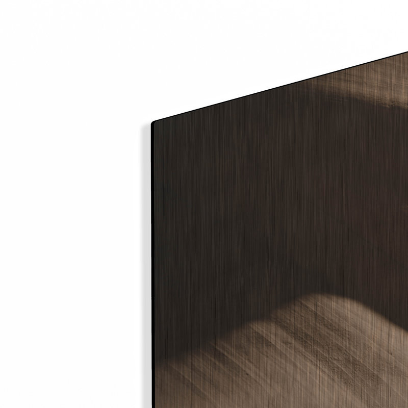 «Canyon Abstract 5» par Lori Deiter, art mural en métal, H 24 po x l 36 po