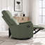 Fauteuil inclinable manuel pivotant avec rotation à 360 ° et coussin rembourré-1987537112