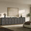 Buffet moderne à 4 portes l 61,7 po Helio avec tablettes réglables et coins arrondis sécuritaires-368539227-341997969