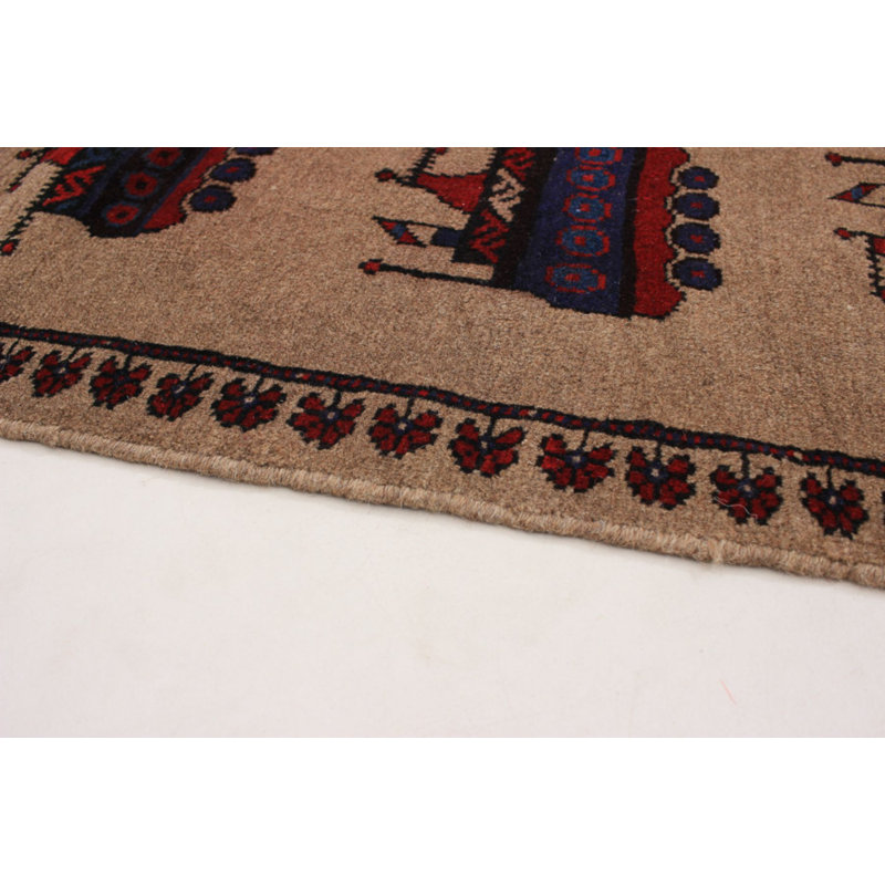 Hoddesd One-of-a-Kind 6'6" X 9' 2010s Wool Area Rug in