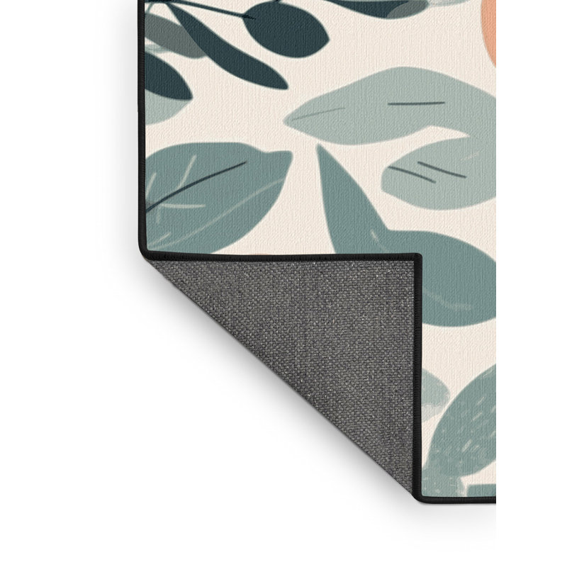 Blush Meadow Rug, Round 3'