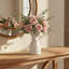 Vase en céramique blanche Charmaine-849479014