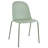 Walthall Stackable Dining Chairs - Set of 2 Modern Plastic Chairs with Sturdy Iron Legs - Space-Saving Side Chairs for Kitchen & Dining Room-1033508979