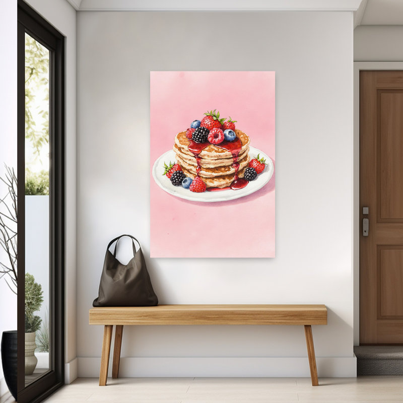 Contemporary Art Contemporary Wall Art 1 Piece Wrapped Canvas Wall Art, 152.4 cm H x 101.6 cm W