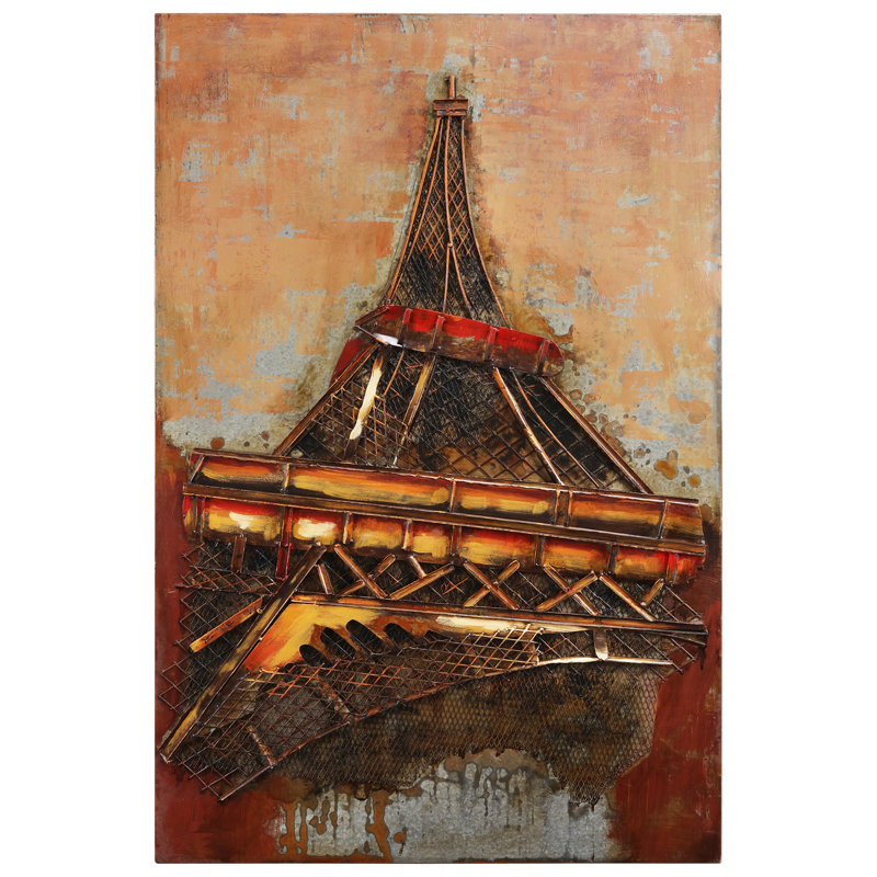 Handmade Buildings & Architecture Wall Decor on Metal