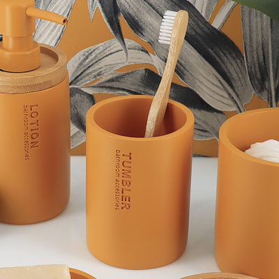 Bathroom Tumbler / Toothbrush Holder Willis Collection