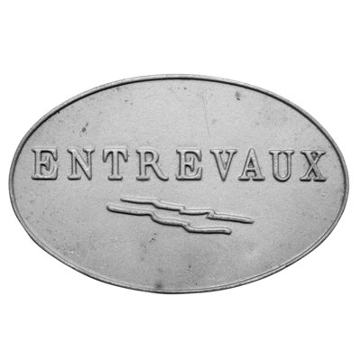 Ornement de boîte aux lettres logo Entrevaux