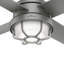 Ventilateur de plafond d'extérieur à DEL standard à 4 pales de 54 po avec commande murale et ensemble d'éclairage inclus Searow-49934504