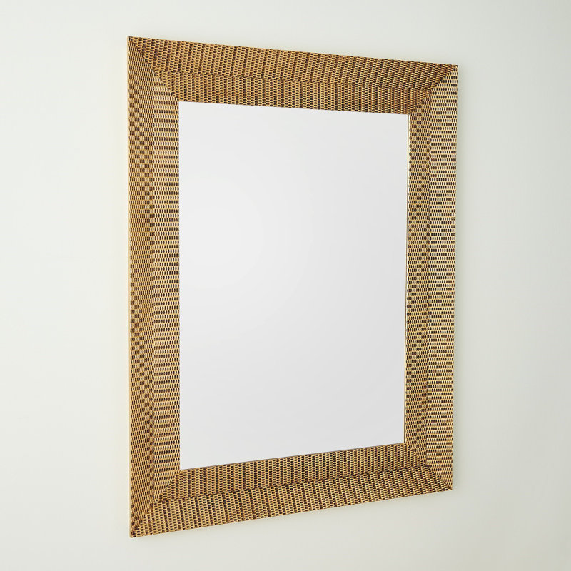 Rectangle Solid Wood Mirror