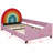 Stylish Rainbow Upholstered Daybed Frame