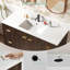 Meuble-lavabo simple en bois avec tiroirs Adonia-958480800