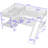 Alfortville Twin Over Twin Metal L-Shaped Bunk Beds with Slide-1387287974