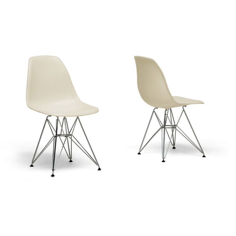 Chaise d'appoint Segal, Beige