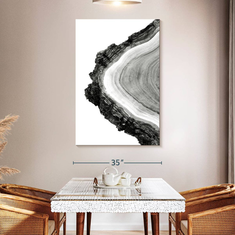 Harnek Tree Cross Section, 51" H x 34" W