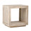 Stark Solid Wood Floor Shelf End Table with Storage