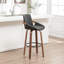 Swivel Upholstered Counter Stool-524958401-524958412