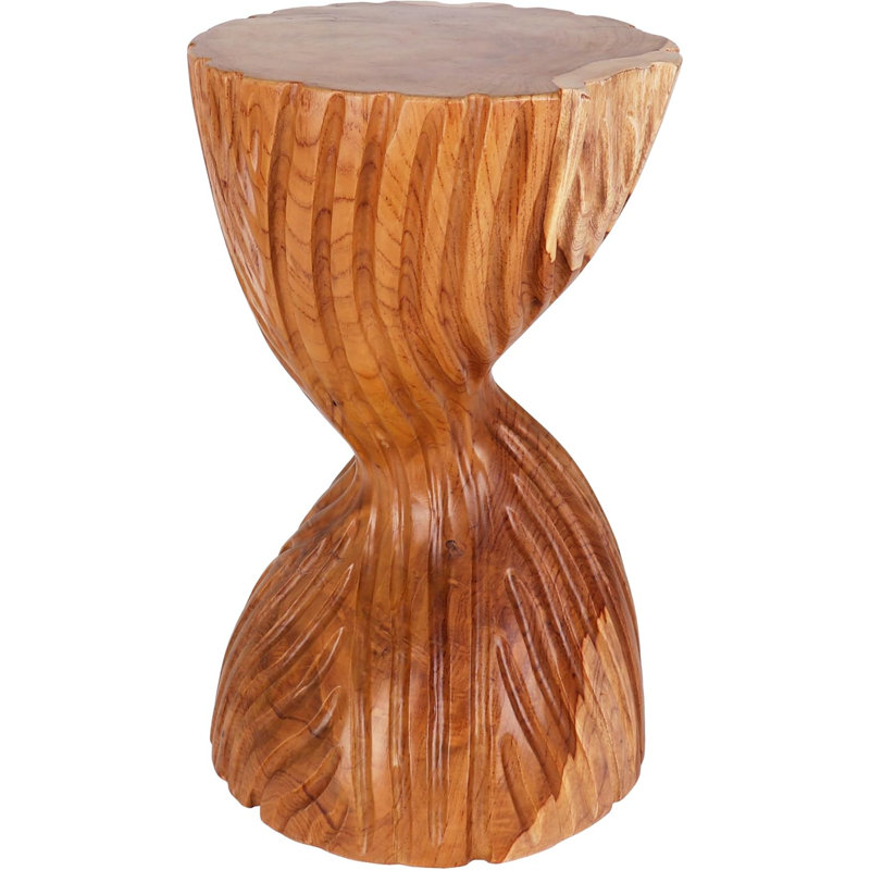 Savannah Hand Carved End Table