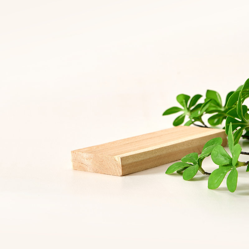 Table basse en bois massif brun de 47,2 po Giametta