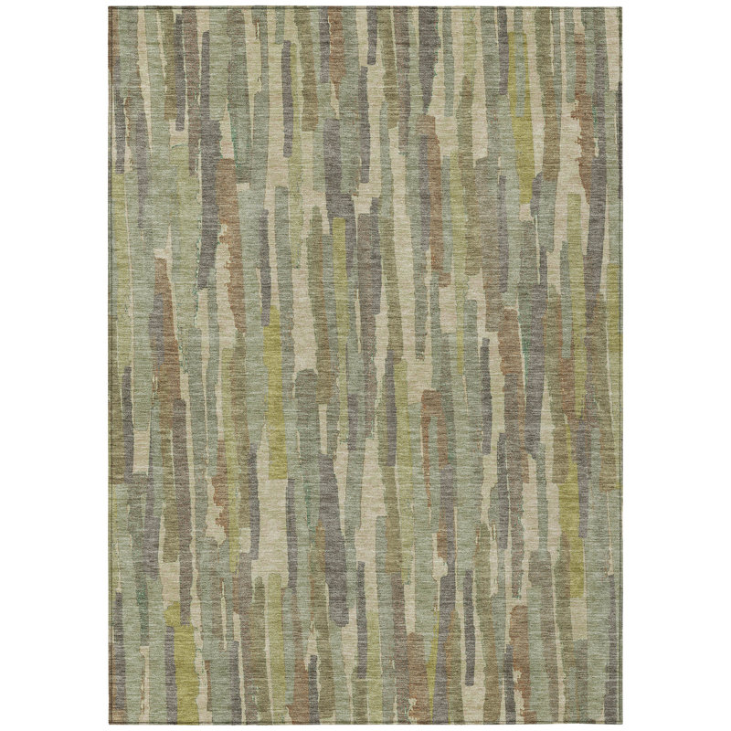 Tapis intérieur / extérieur Christain ACN1314, Rectangle 5 pi x 7 pi 6 po