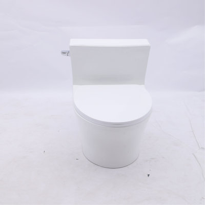 Elongated Toilet,1.28 GPF, ADA Chair Height, 12" Rough-In ,High Efficiency, Includes Soft-Close Seat & Wax Ring Installation Kit, White