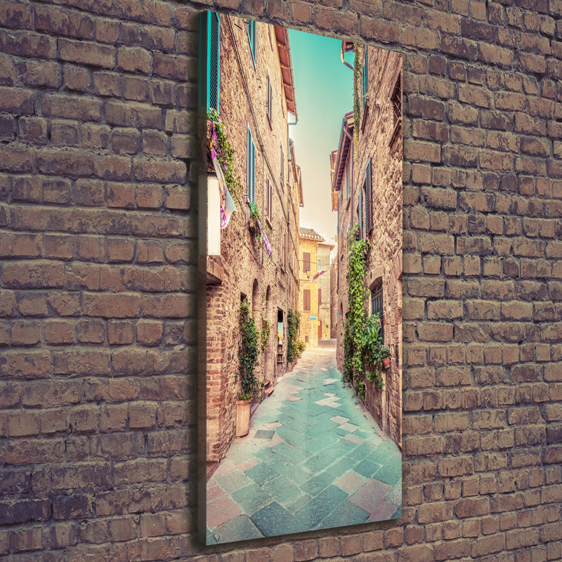 Italian Streets - Wrapped Canvas Print