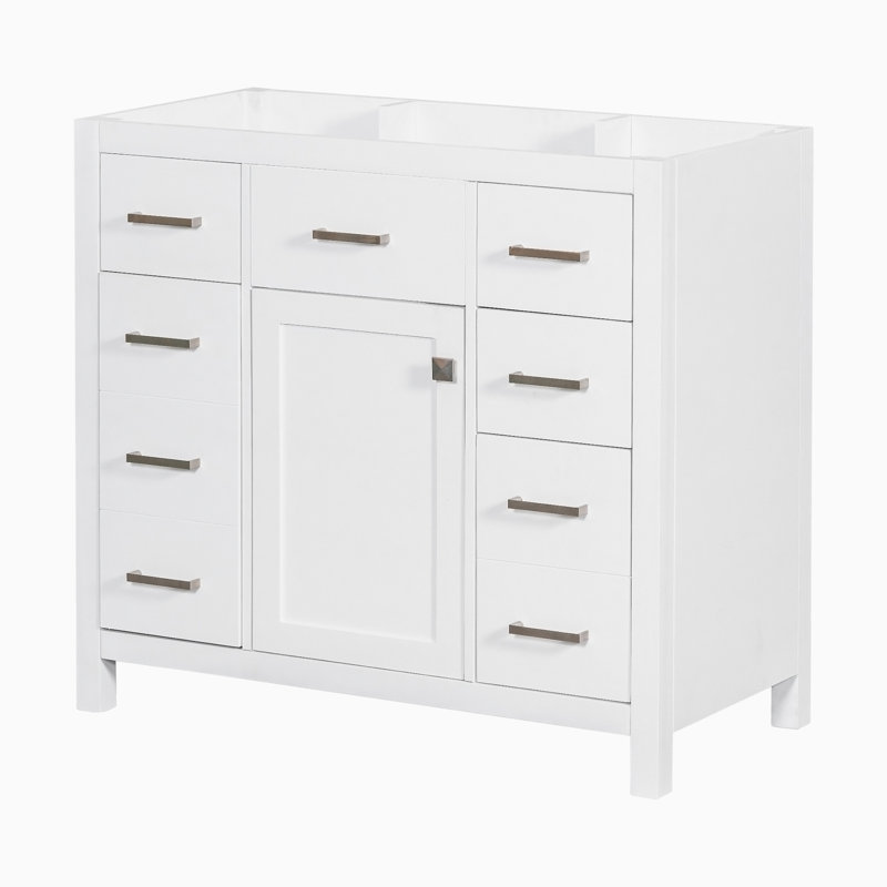 35.40'' Single Bathroom Vanity Base Only