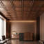 Carreau de plafond en PVC texturé L 24 po x l 24 po Cambridge-93333157