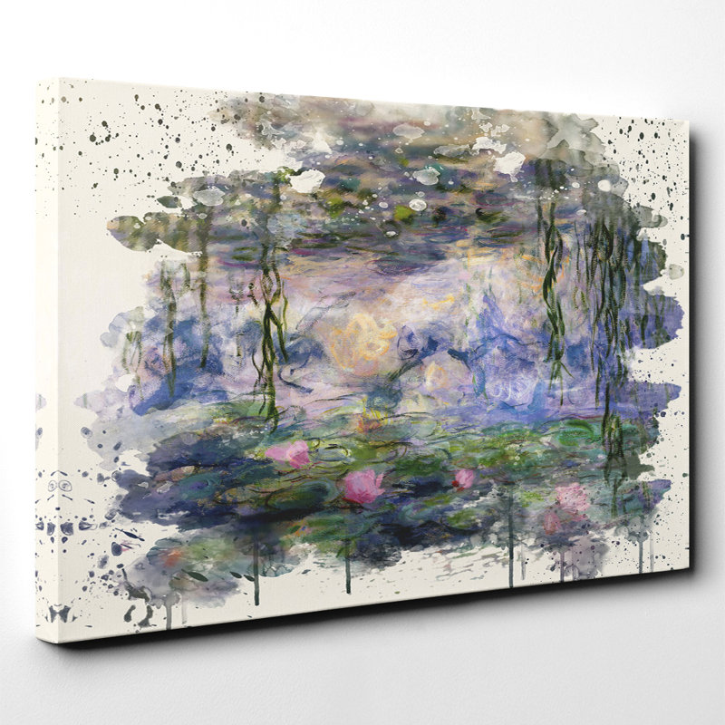 Claude Monet - Wrapped Canvas Painting, 50cm H x 76cm W