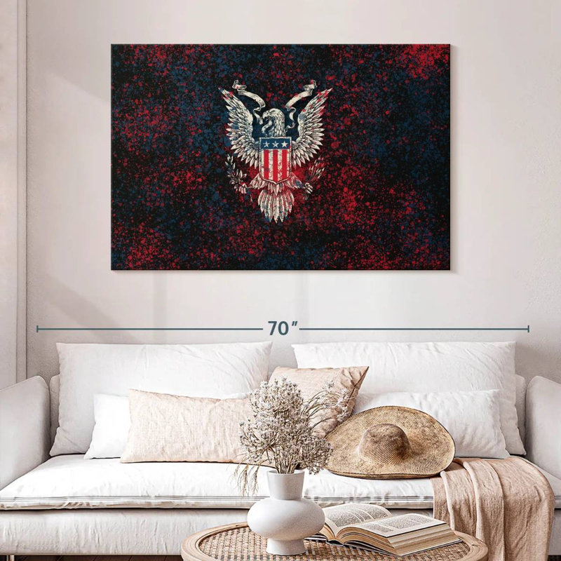 Lelar American Eagle Badge, 32" H x 48" W