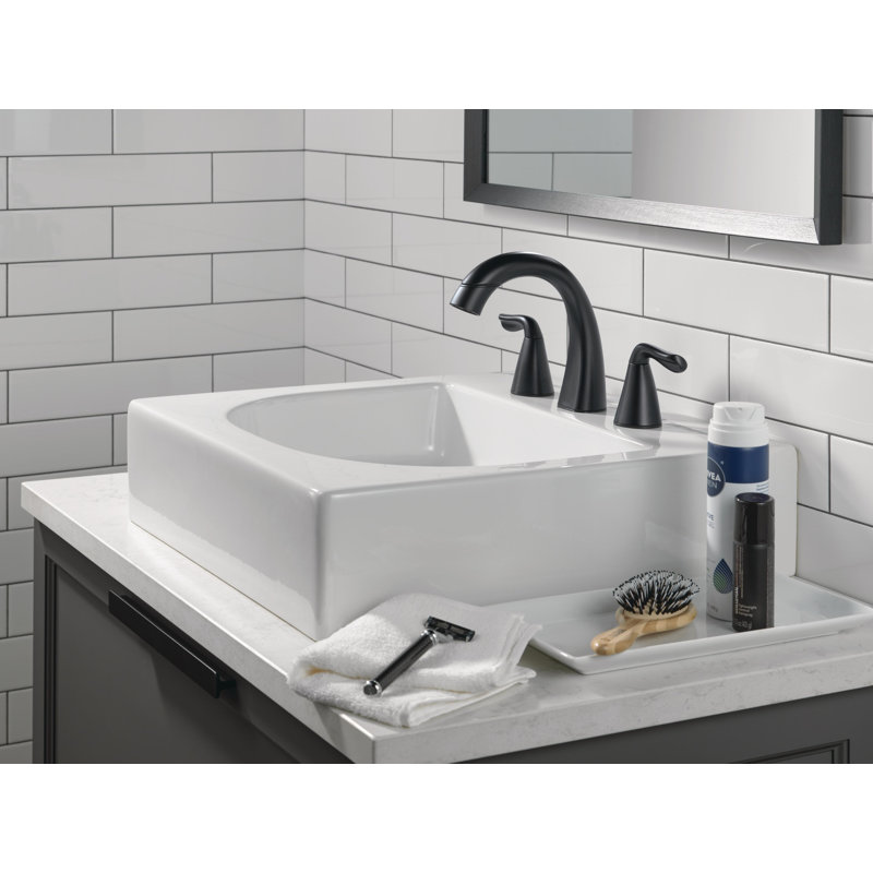 Robinet de salle de bain rétractable Arvo, Noir mat