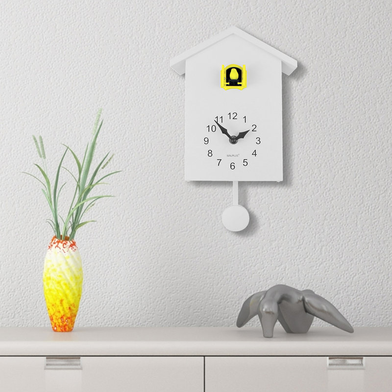 Caenas Wall Clock, Yellow Window