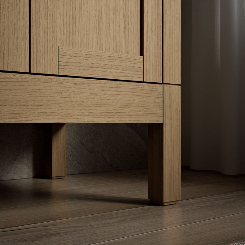 31" Single Bathroom Vanity Set, White, Light Oak, 24"