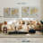 Aliaz Gilded Map Light Gray-108026608