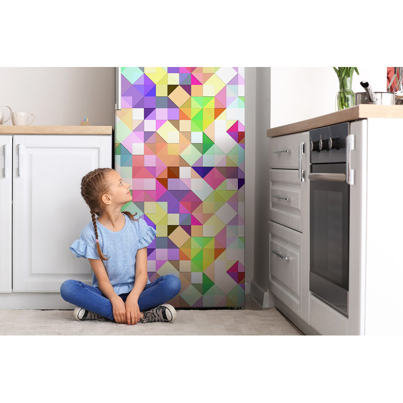 Abstract Door Decal