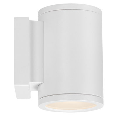 Tube LED Outdoor Armed Sconce